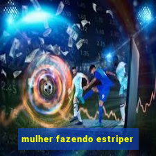 mulher fazendo estriper